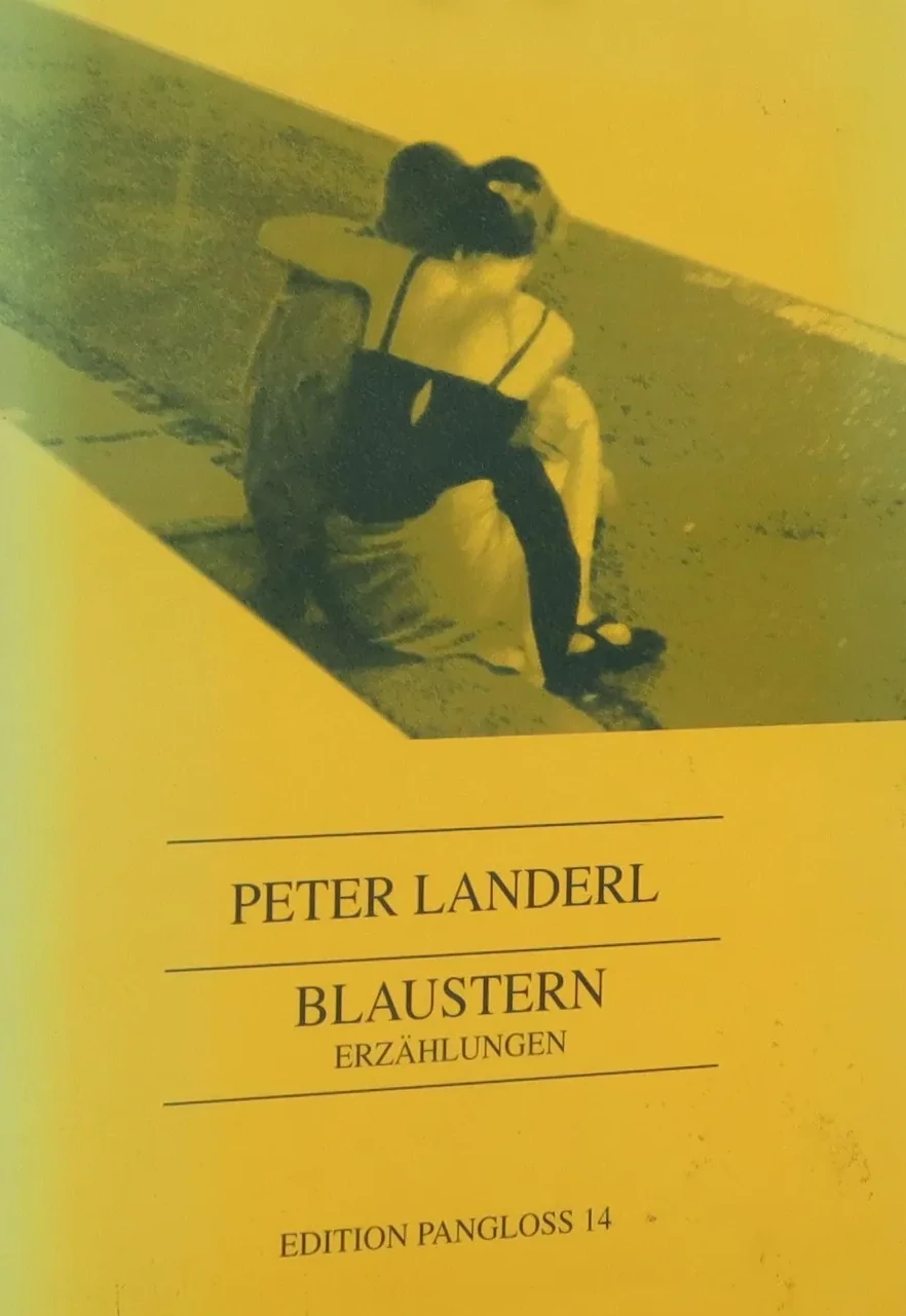 Cover Peter Landerl Blaustern, © Edition Pangloss 1998