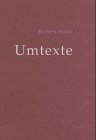 Cover Robert Stähr Umtexte, © Blattwerk 1997