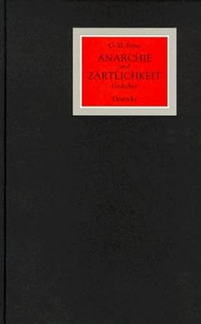 Cover G. M. Penn Anarchie und Zärtlichkeit, © Deuticke 1998