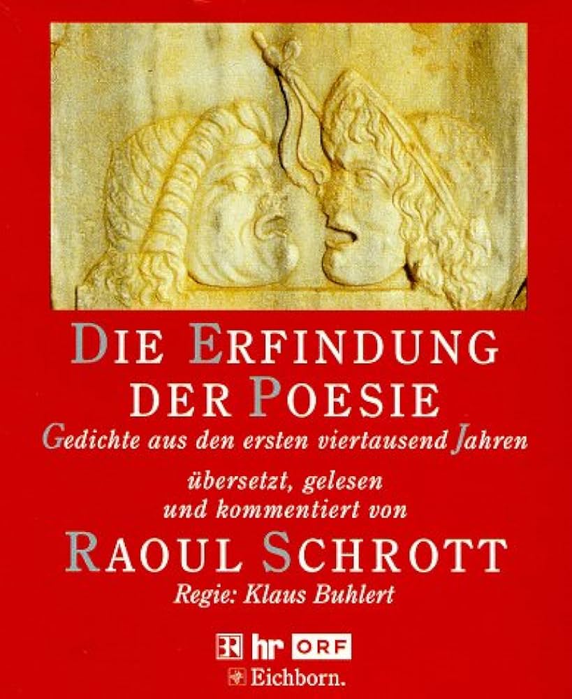 Cover Raoul Schrott Die Erfindung der Poesie, © Eichborn 1997