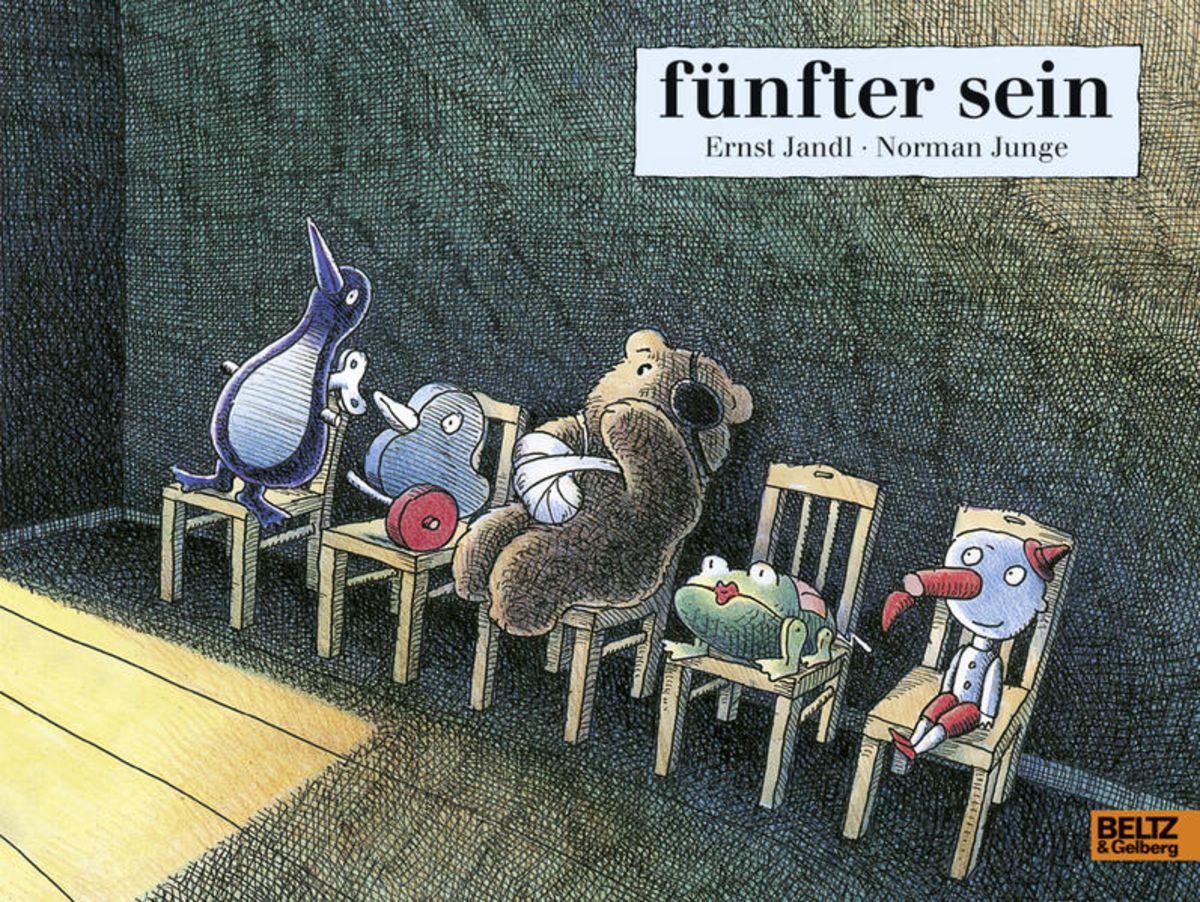 Cover Ernst Jandl, Norman Junge fünfter sein, © Beltz & Gelberg 1997