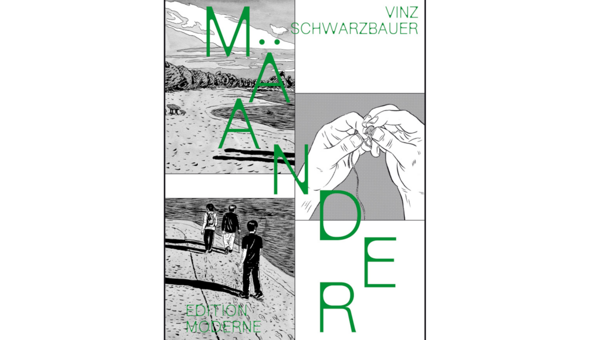 Cover Vinz Schwarzbauer Mäander, © Vinz Schwarzbauer
