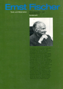 Cover Bernhard Fetz Ernst Fischer, © Sonderzahl