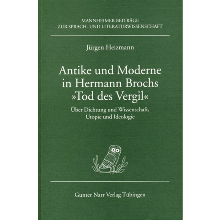 Cover Jürgen Heizmann Antike und Moderne, © Gunter Narr