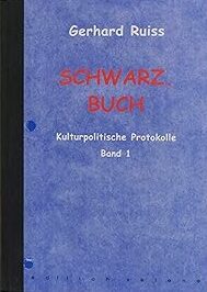 Cover Gerhard Ruiss Schwarz.Buch, © Edition Selene