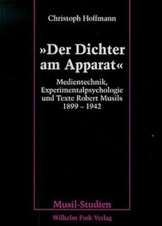 Cover Christoph Hoffmann Der Dichter am Apparat, © Fink