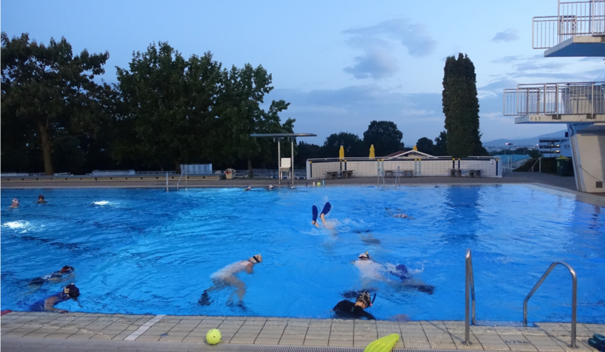 Unterwasserrugby im Laaerbergbad / Wien 2024, Foto: © Jana Volkmann